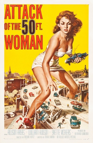 Attack of the 50-Foot Woman (1958) Poster