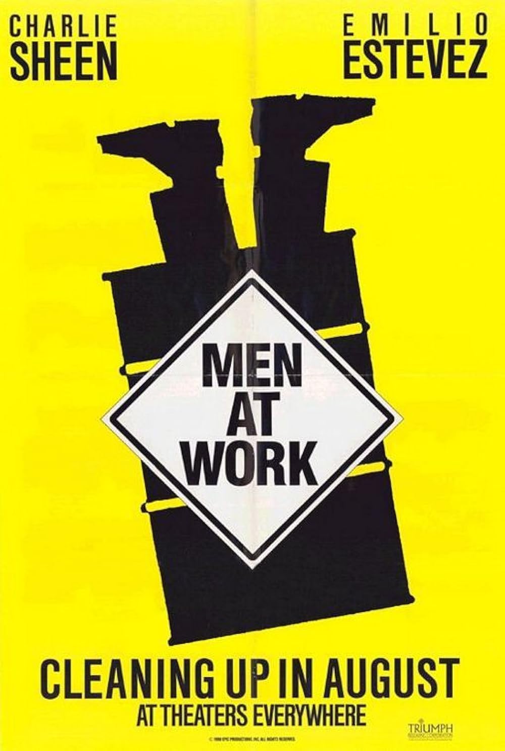 Men at Work (1990) Poster
