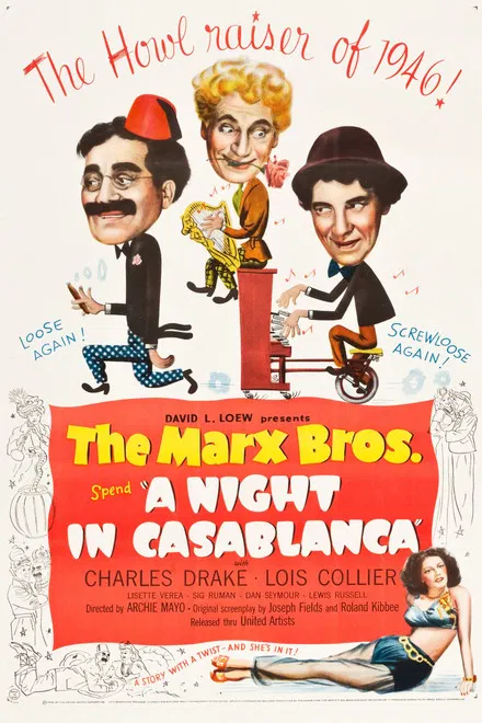 A Night in Casablanca (1946) Poster